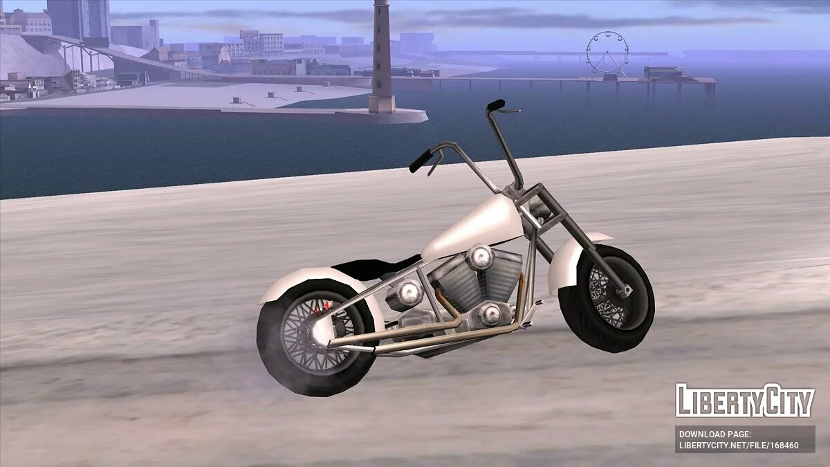 Harley Davidson Fat Boy Custom / GTA San Andreas