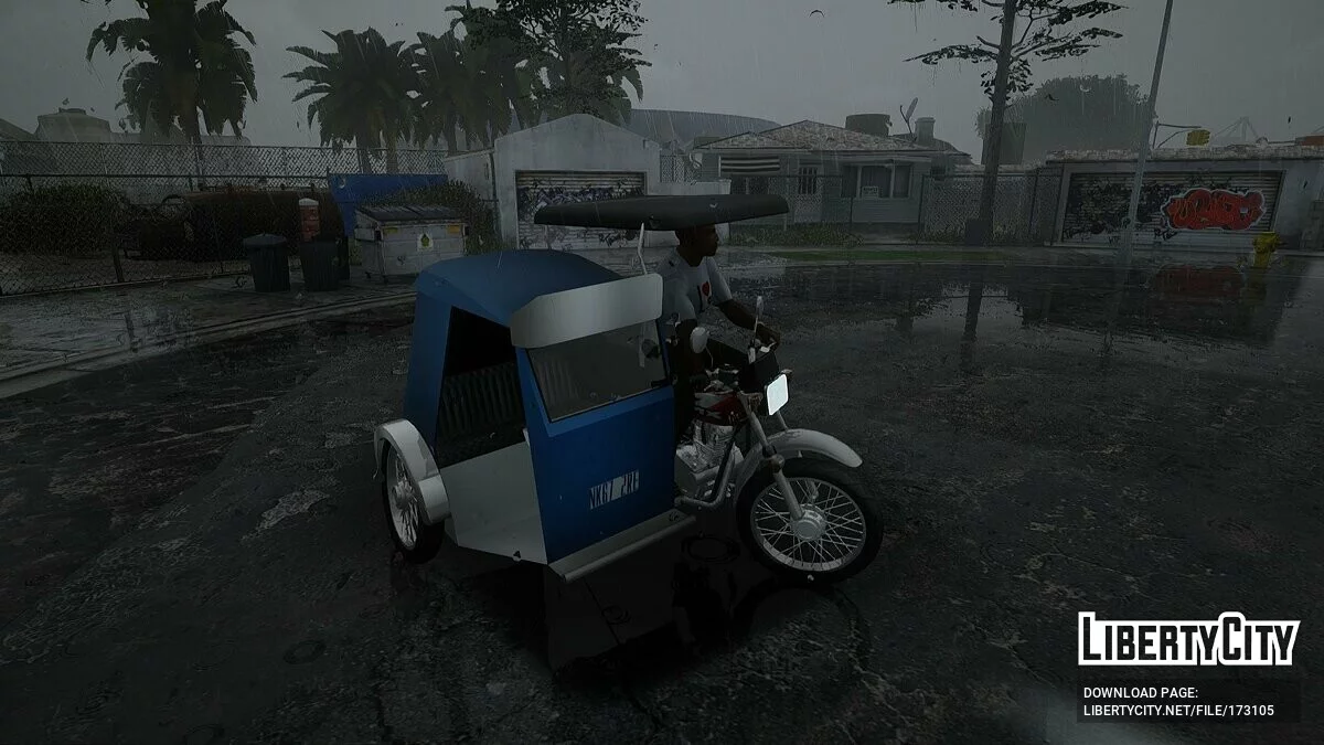 Honda TMX CG125 Dreirad / GTA San Andreas
