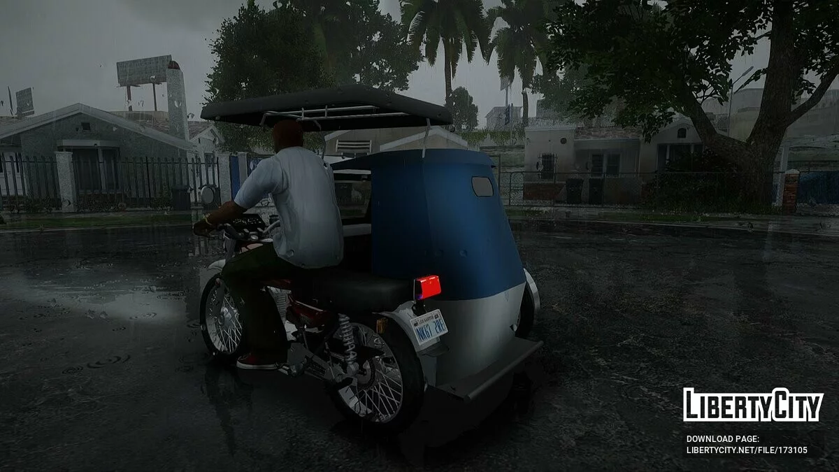 Honda TMX CG125 Dreirad / GTA San Andreas