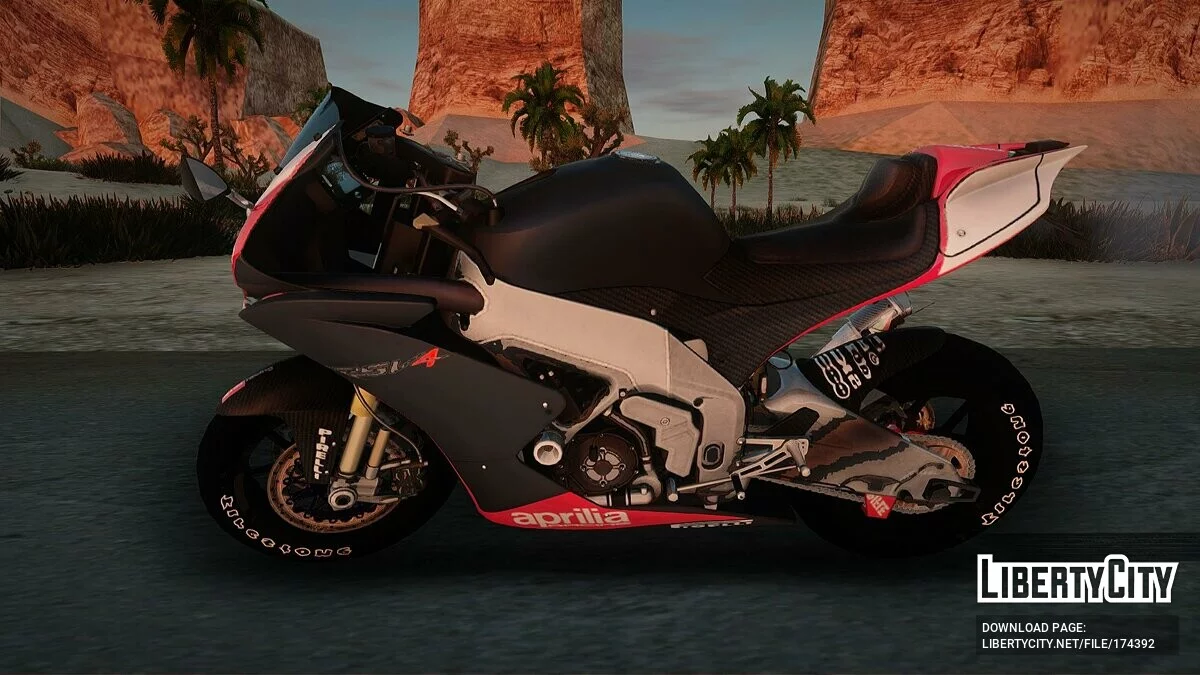Aprilia Rsv 4 StreetRace / GTA San Andreas