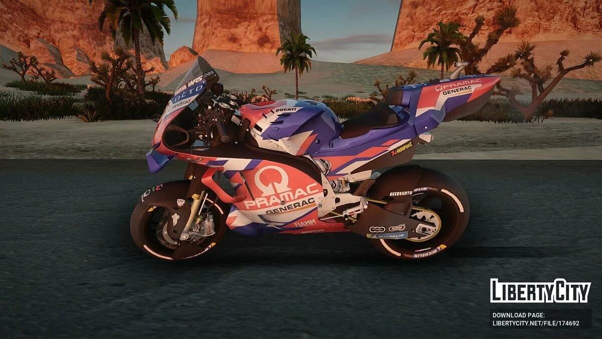DUCATI DESMOSEDICI Pramac Racing / GTA San Andreas