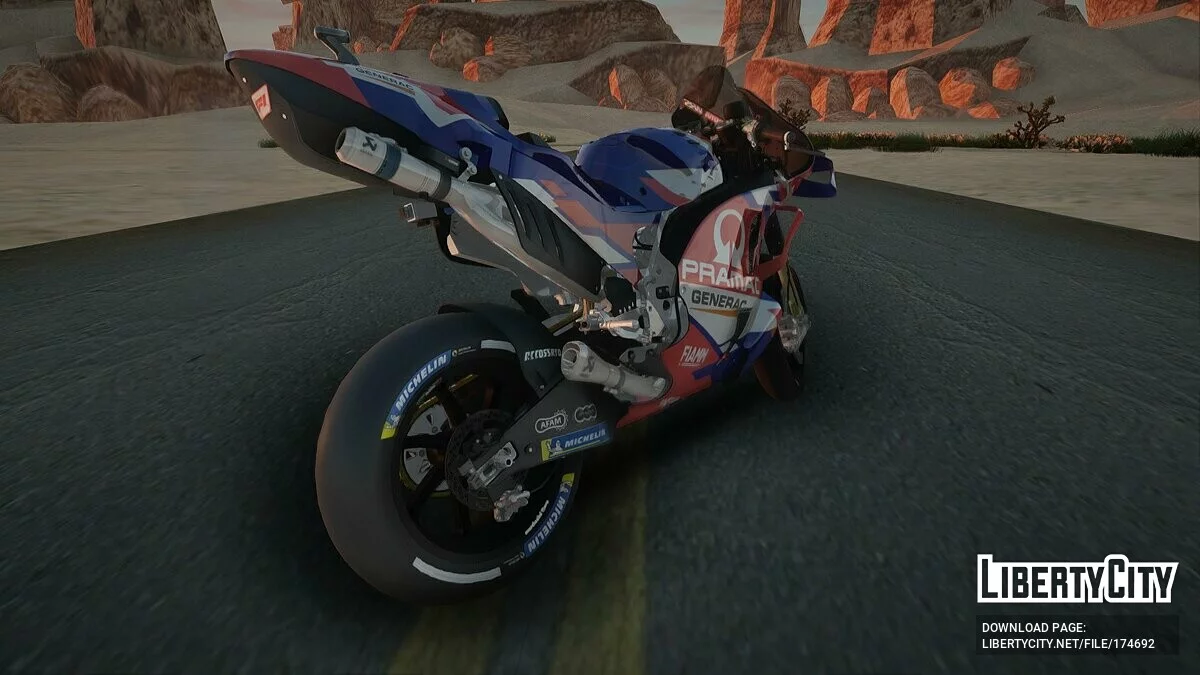 DUCATI DESMOSEDICI Pramac Racing / GTA San Andreas