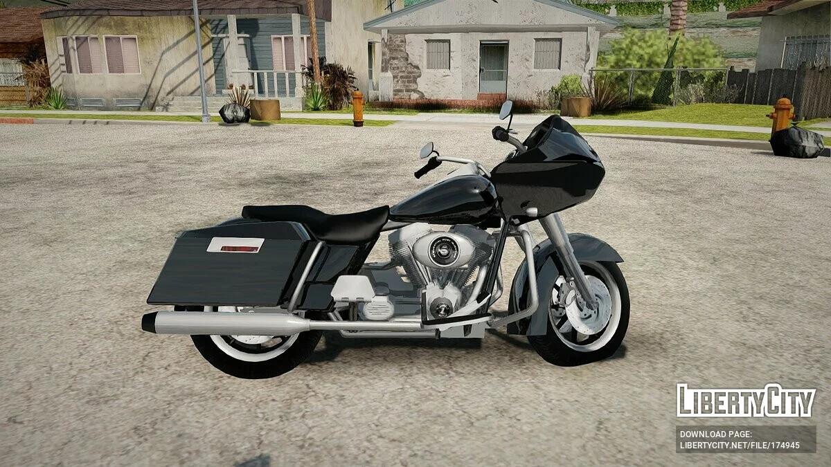 Harley Davidson Road Glide / GTA San Andreas
