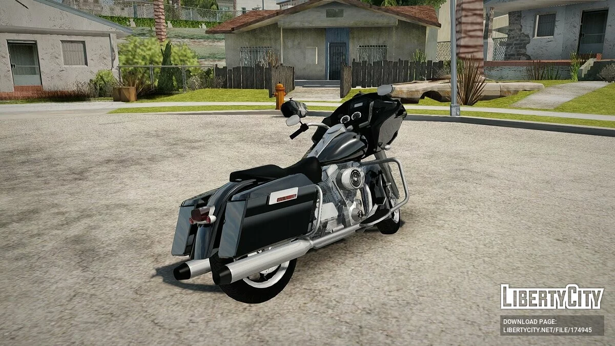 Harley Davidson Road Glide / GTA San Andreas