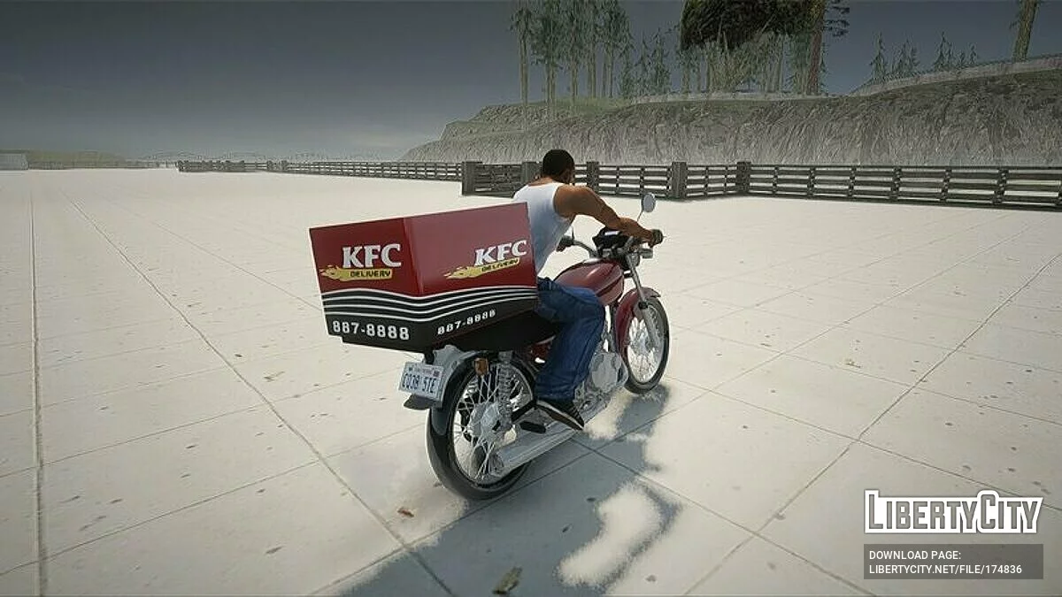 Kawasaki BAJAJ CT125 / GTA San Andreas