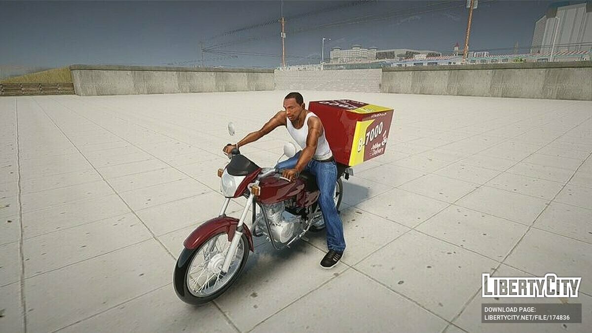 Família MixMods - Moto PCJ-600 original do GTA SA