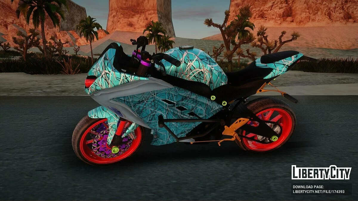 川崎忍者 250 Fi 特技车 / GTA San Andreas