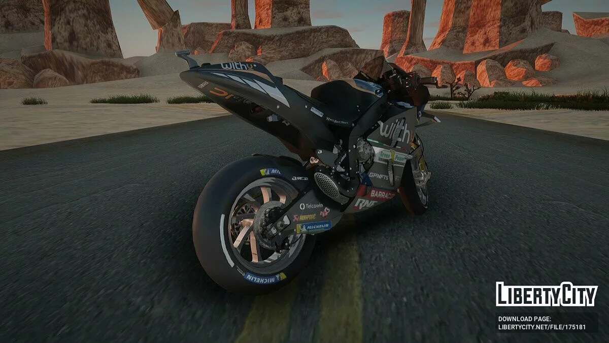 雅马哈 YZR-M1 WithU RNF / GTA San Andreas
