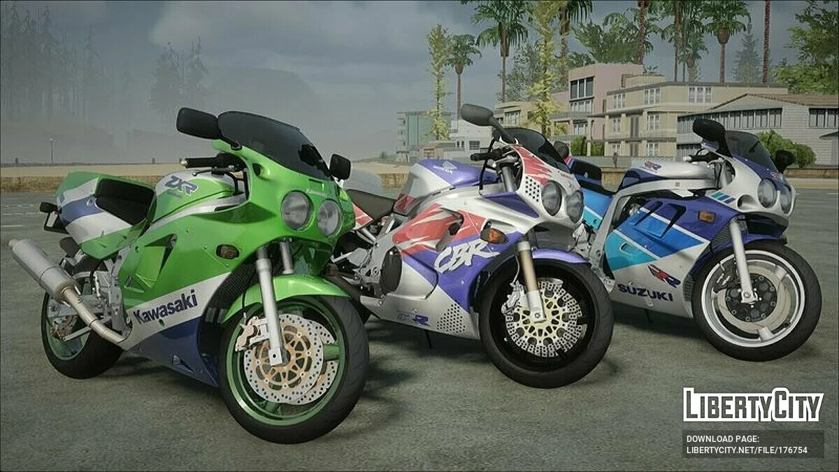 1989 Suzuki GSX-R750RR LE / GTA San Andreas