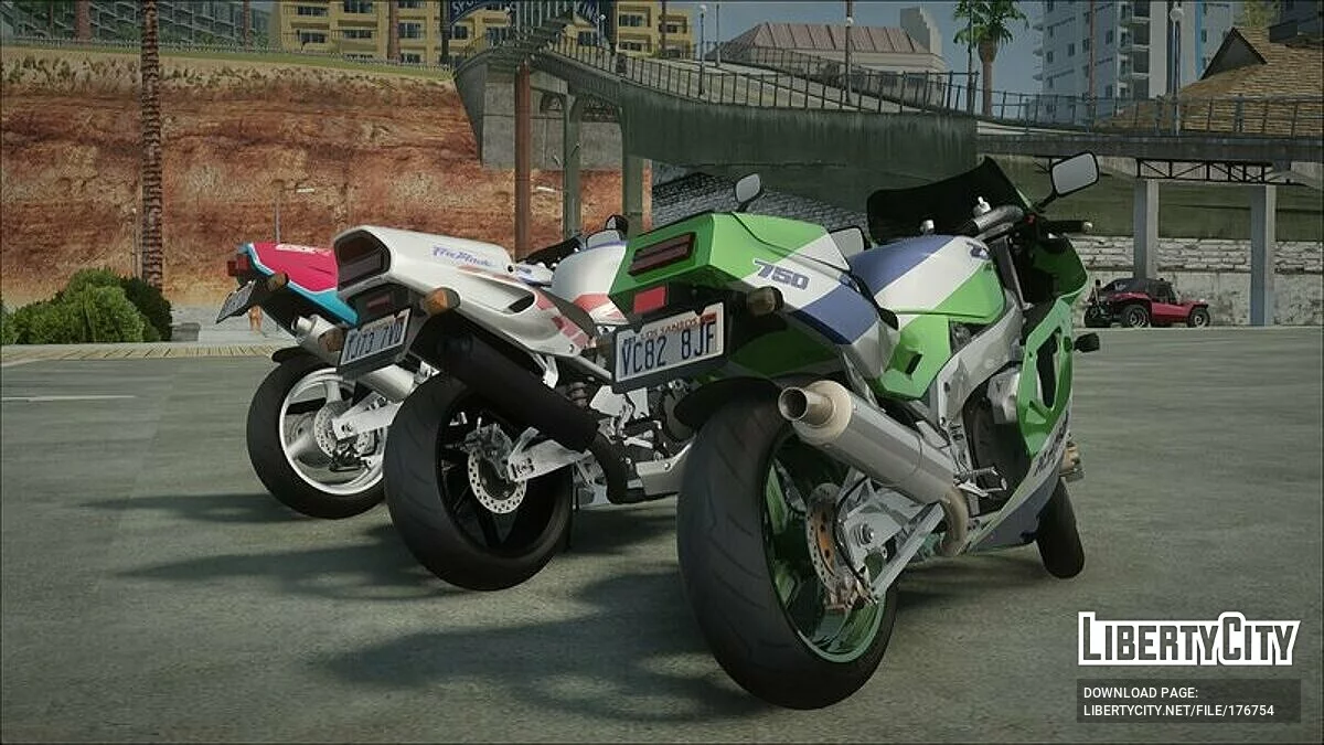 1989 Suzuki GSX-R750RR LE / GTA San Andreas