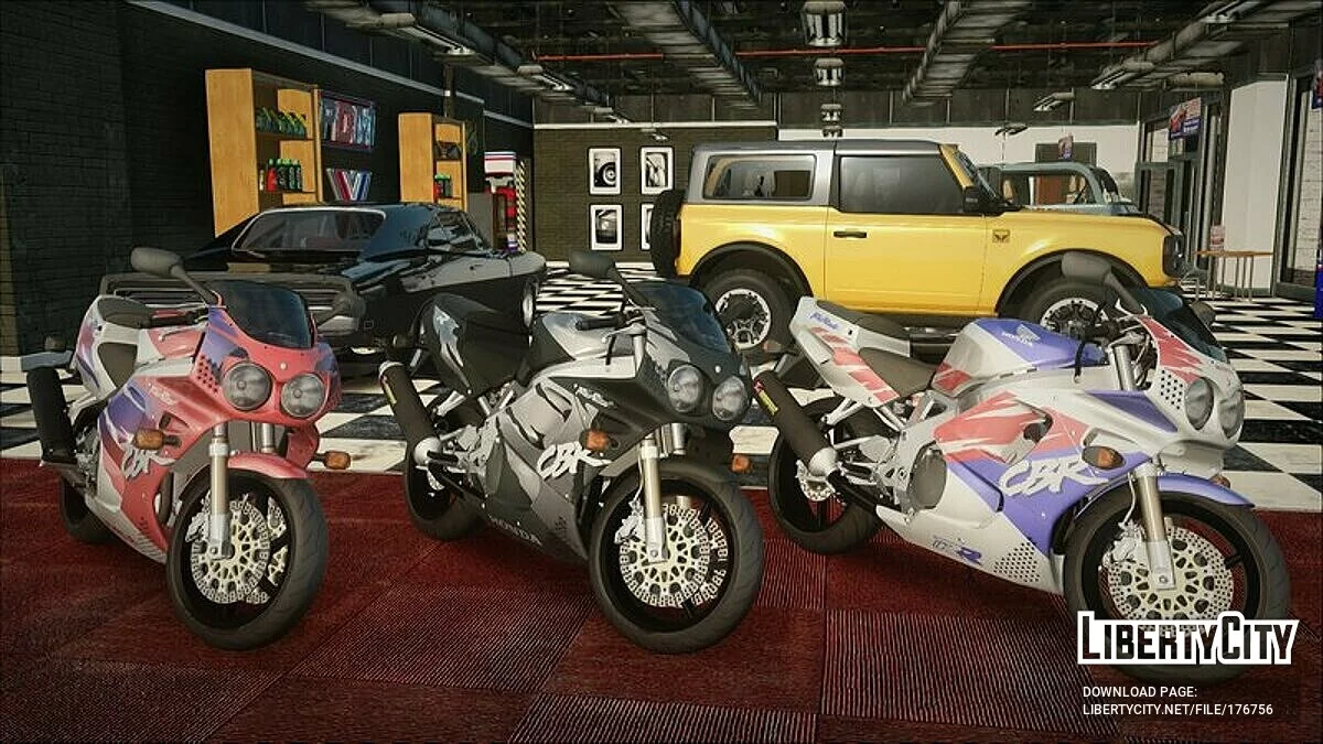 1992 Honda CBR900RR Fireblade / GTA San Andreas