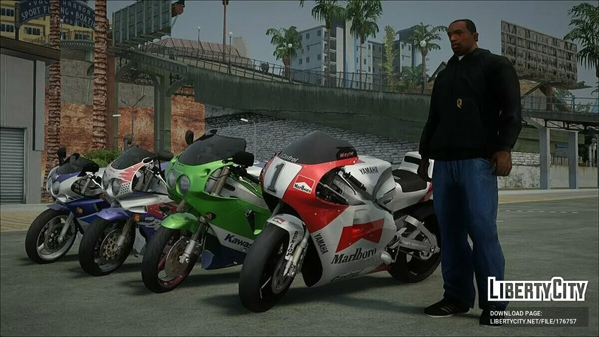 Yamaha YZR-500 de 1992 / GTA San Andreas