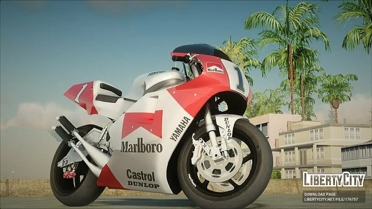 Yamaha YZR-500 de 1992 / GTA San Andreas