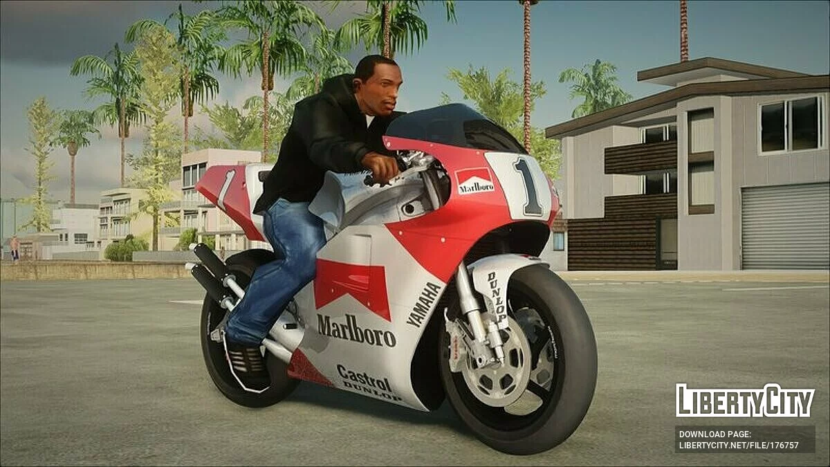 Yamaha YZR-500 de 1992 / GTA San Andreas