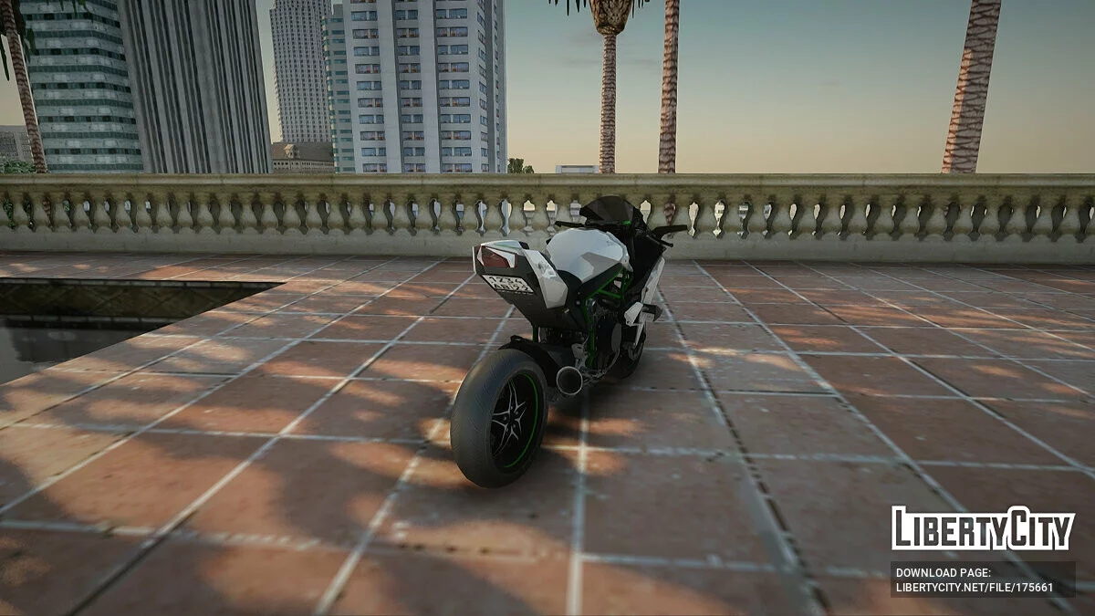 دراجة نارية Kawasaki Ninja H2 / جي تي إيه سان أندرياس