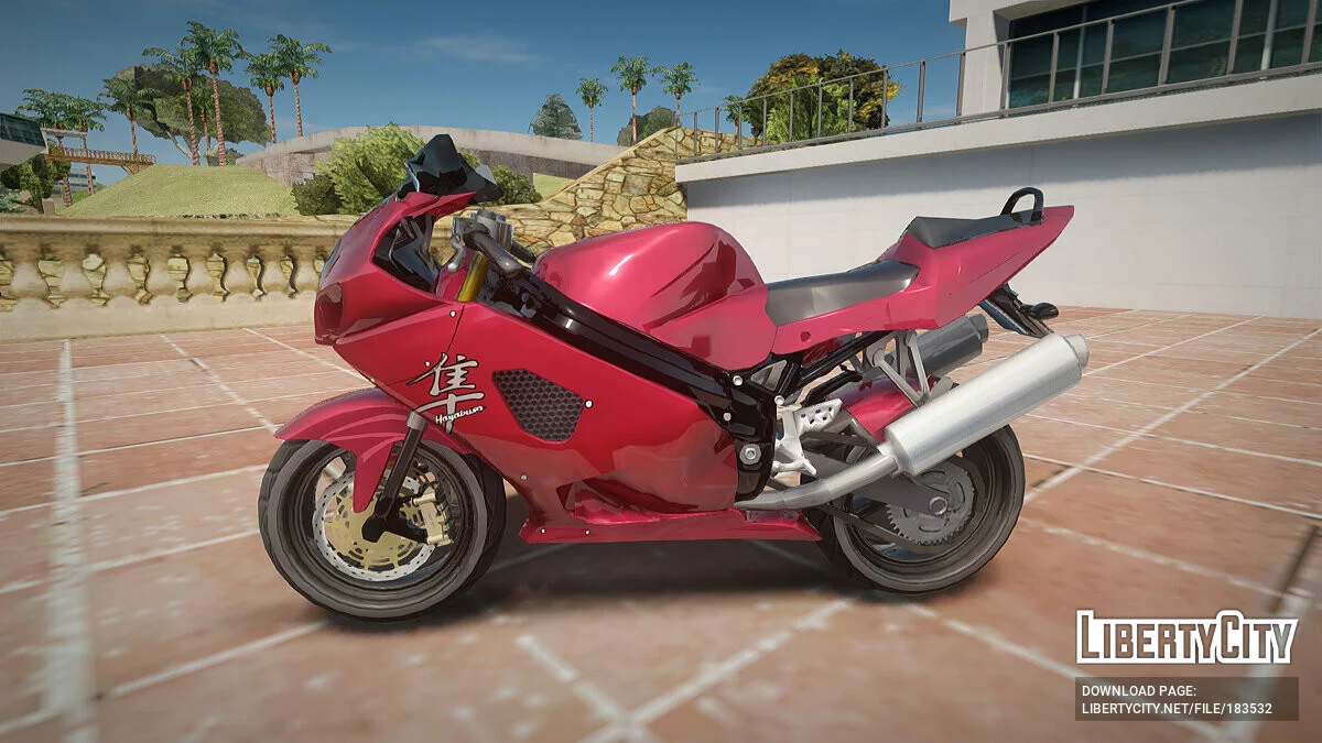 Suzuki Hayabusa / GTA San Andreas