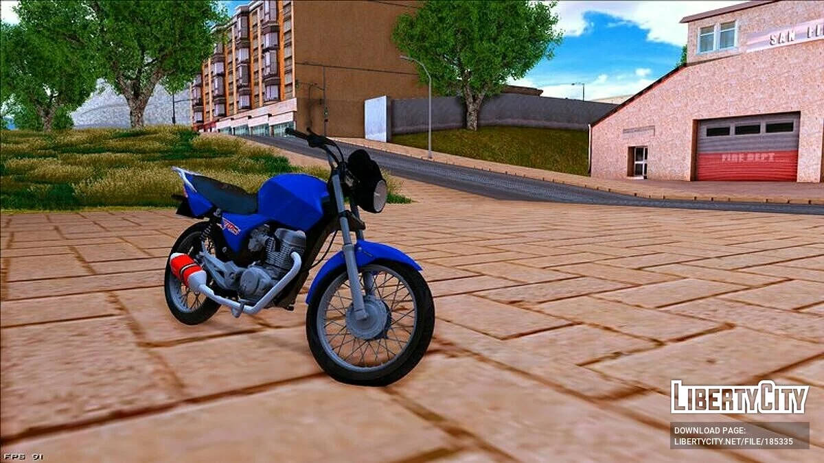 Honda CG Titan 2008 / GTA San Andreas