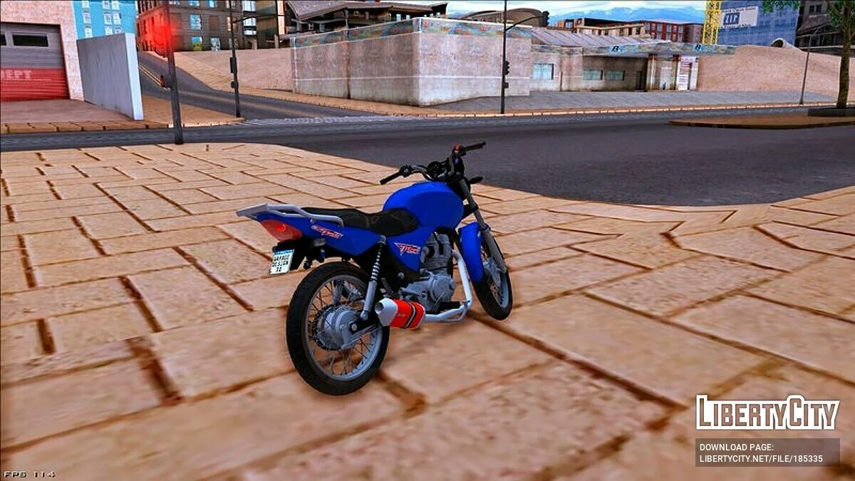Honda CG Titan 2008 / GTA San Andreas