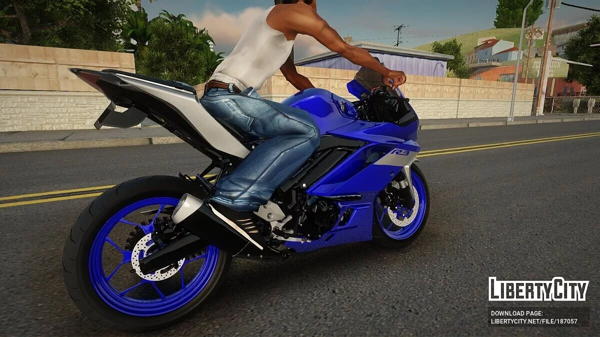 2021 Yamaha YZF R25 R3 / GTA San Andreas