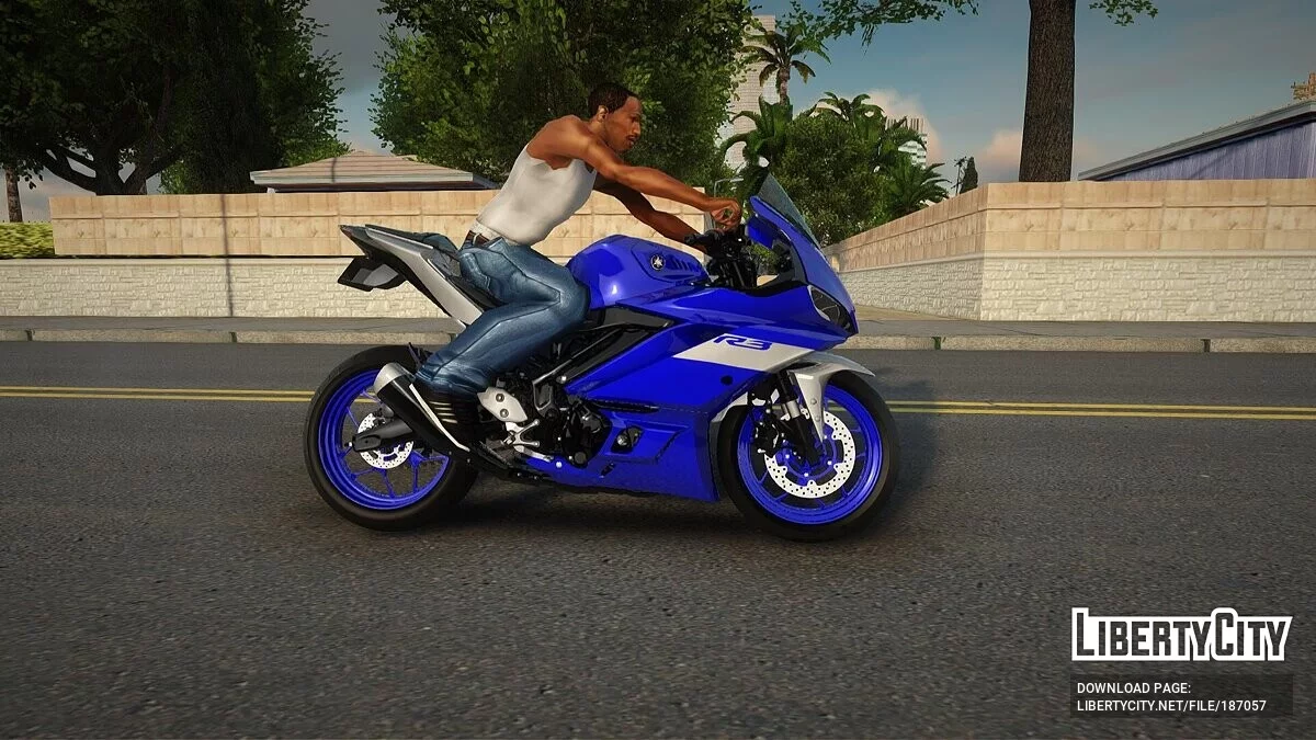 2021 Yamaha YZF R25 R3 / GTA San Andreas