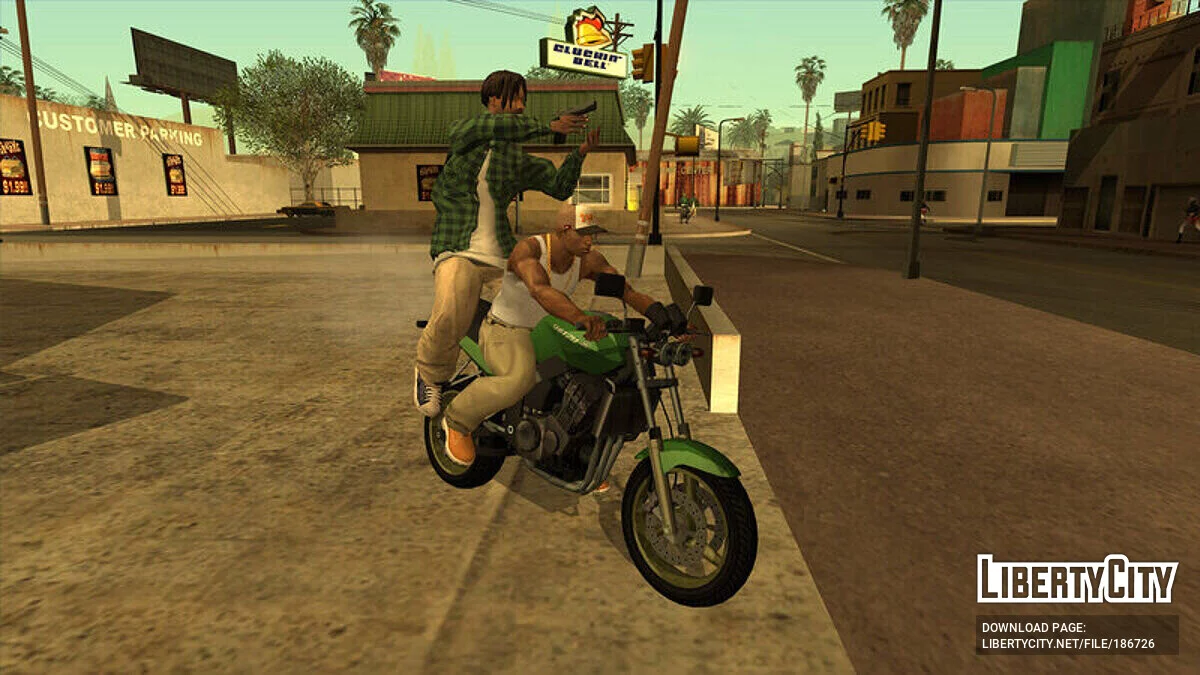 GTA 5 Shitzu PCJ-600 / GTA San Andreas