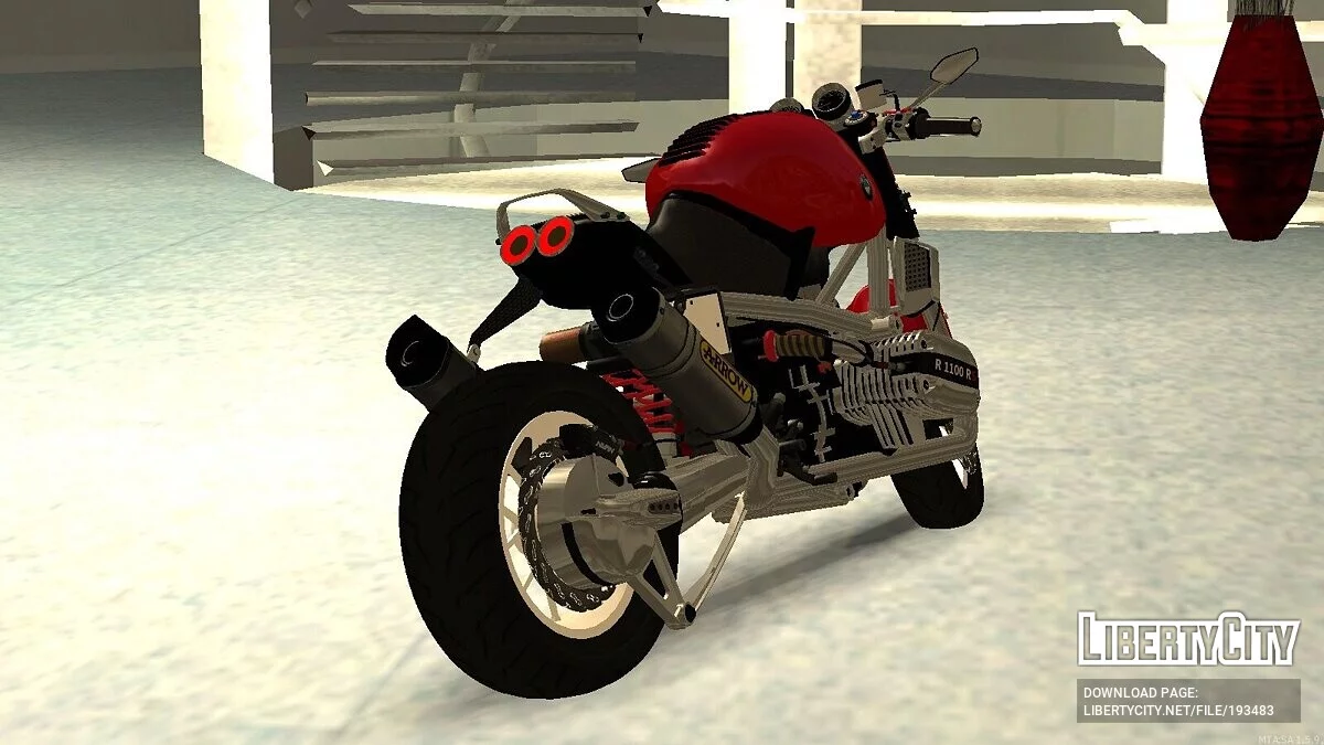 BMW R1100 RS + CCD / GTA San Andreas