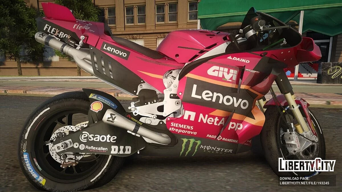 Équipe DUCATI Lenovo / GTA San Andreas