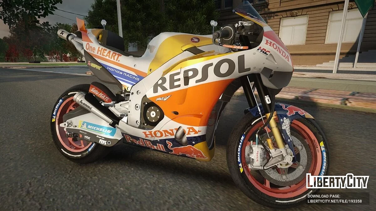 Equipo HONDA Repsol / GTA San Andreas