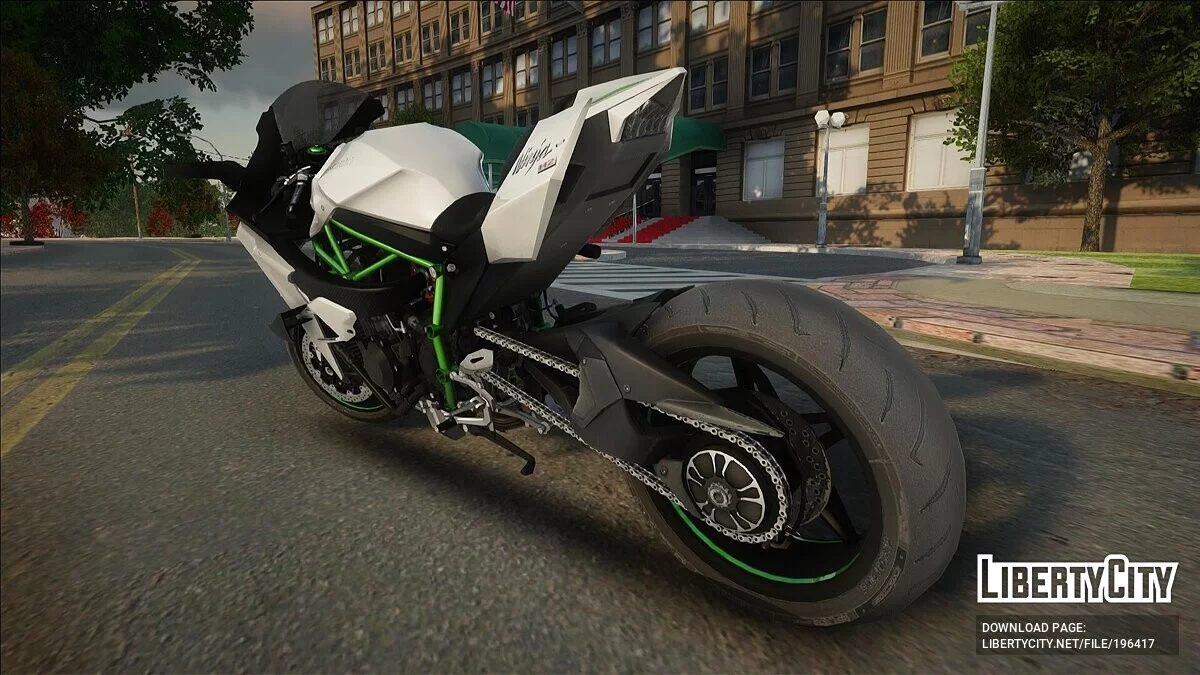 川崎忍者 H2R Drag / GTA San Andreas