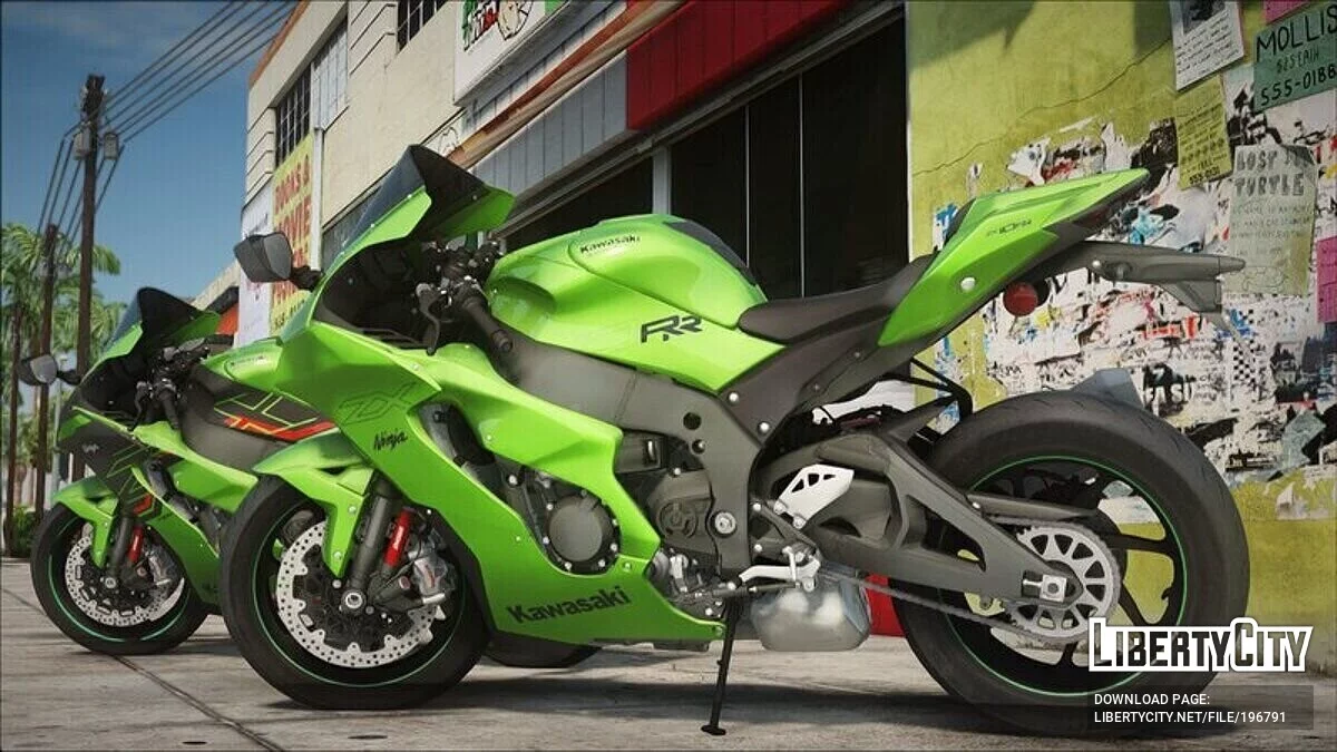 2024 Kawasaki Ninja ZX-10R / ZX-10RR / GTA San Andreas