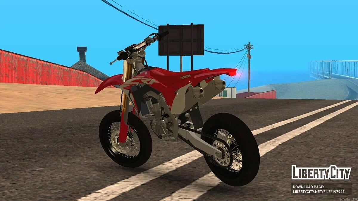Honda CRF450R / GTA San Andreas