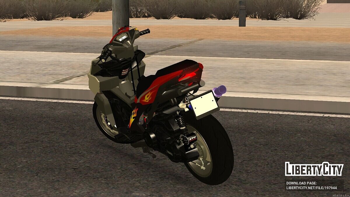 Yamaha Aerox GTA 4