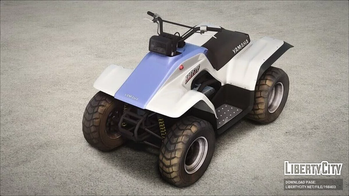 1992 Yamaha Breeze 125 / جي تي إيه سان أندرياس