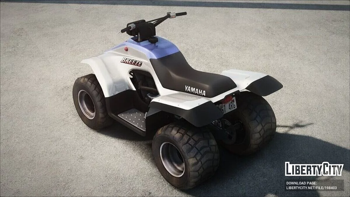 1992 Yamaha Breeze 125 / جي تي إيه سان أندرياس