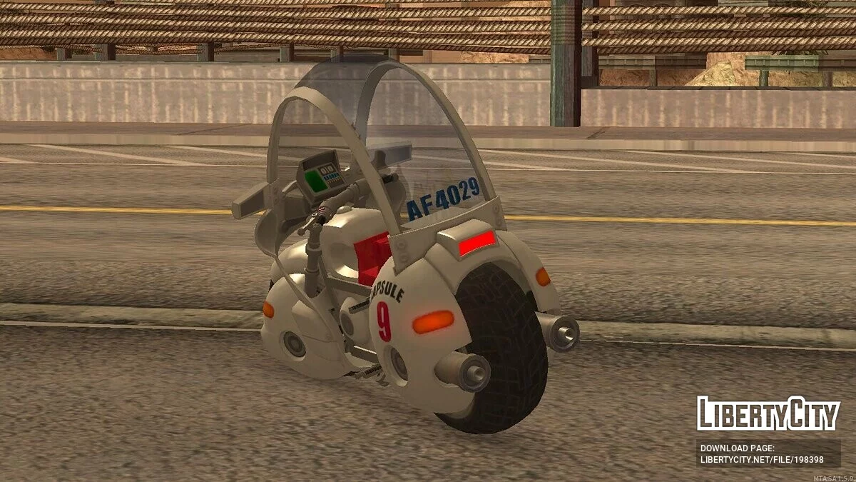 Bulma Bike / GTA San Andreas