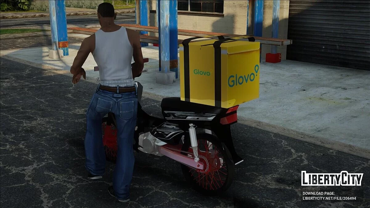 33 Becane Glovo 简单修复 / GTA San Andreas