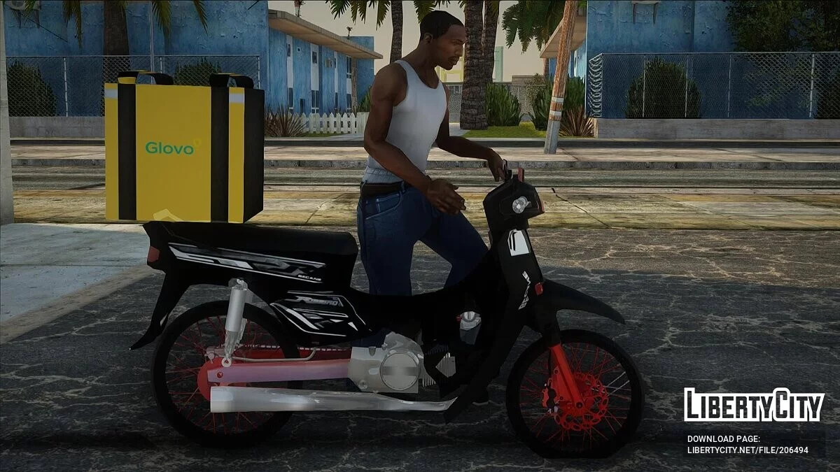 33 Becane Glovo 简单修复 / GTA San Andreas