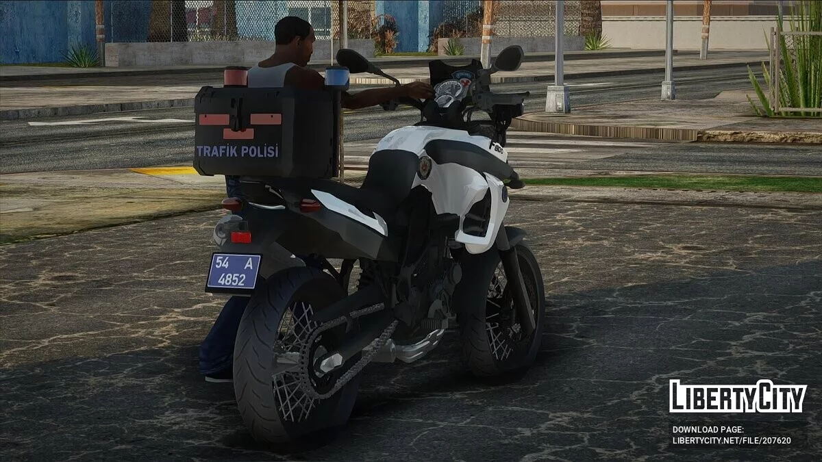 BMW-F800 - Polícia / GTA San Andreas