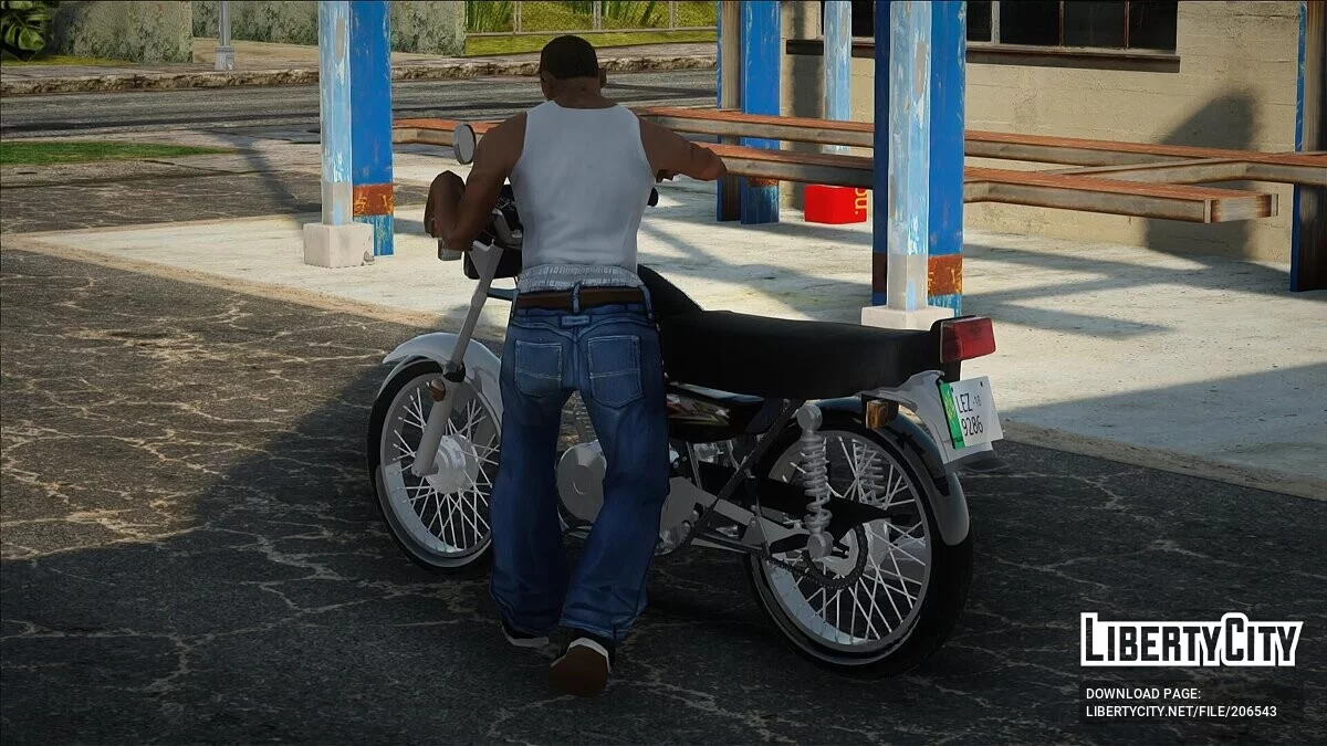 Honda CG 125 Compendium / GTA San Andreas