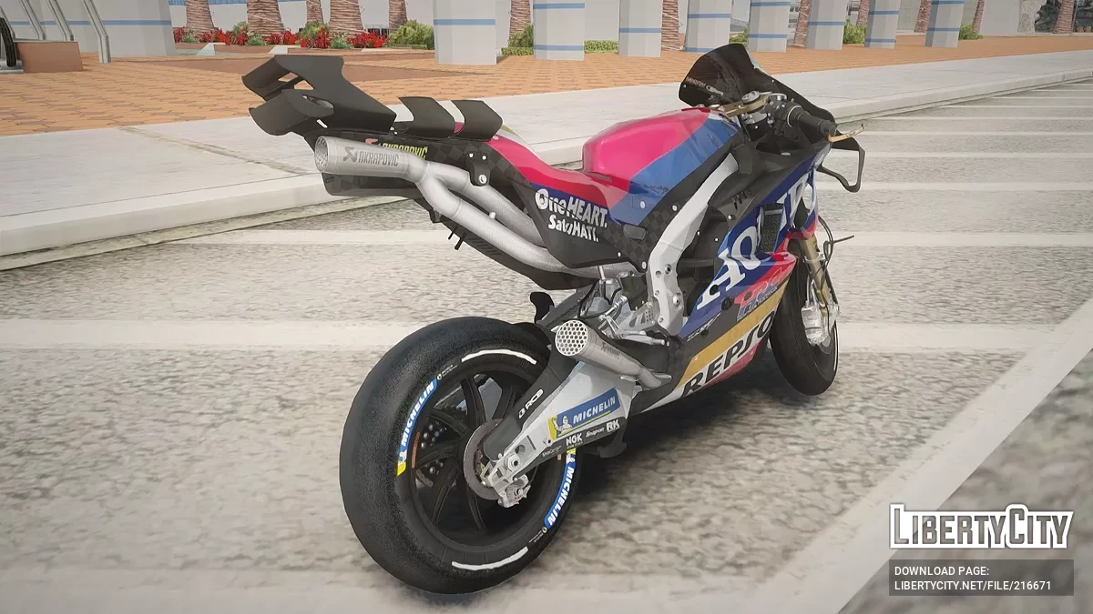 HONDA Repsol Team [MotoGP24] / GTA San Andreas