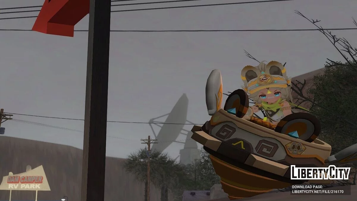 Kachina Drill Vehicle [Genshin Impact] / GTA San Andreas