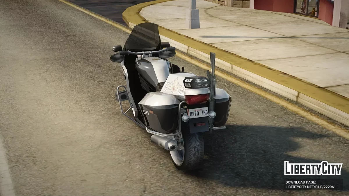 دراجة الشرطة LSPD / جي تي إيه سان أندرياس