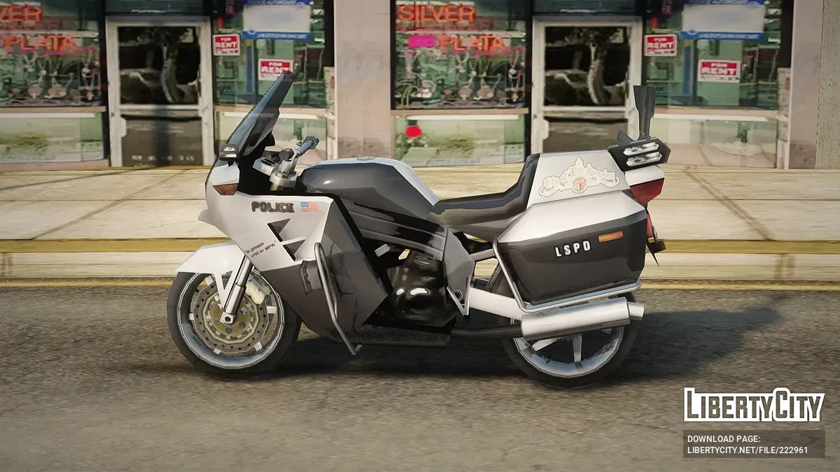 دراجة الشرطة LSPD / جي تي إيه سان أندرياس
