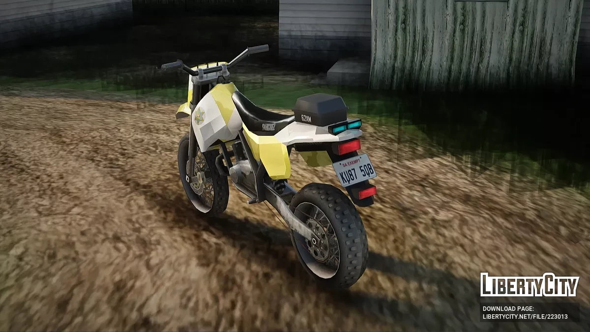 Sanchez Off-Road del Departamento del Sheriff de Los Ángeles / GTA San Andreas