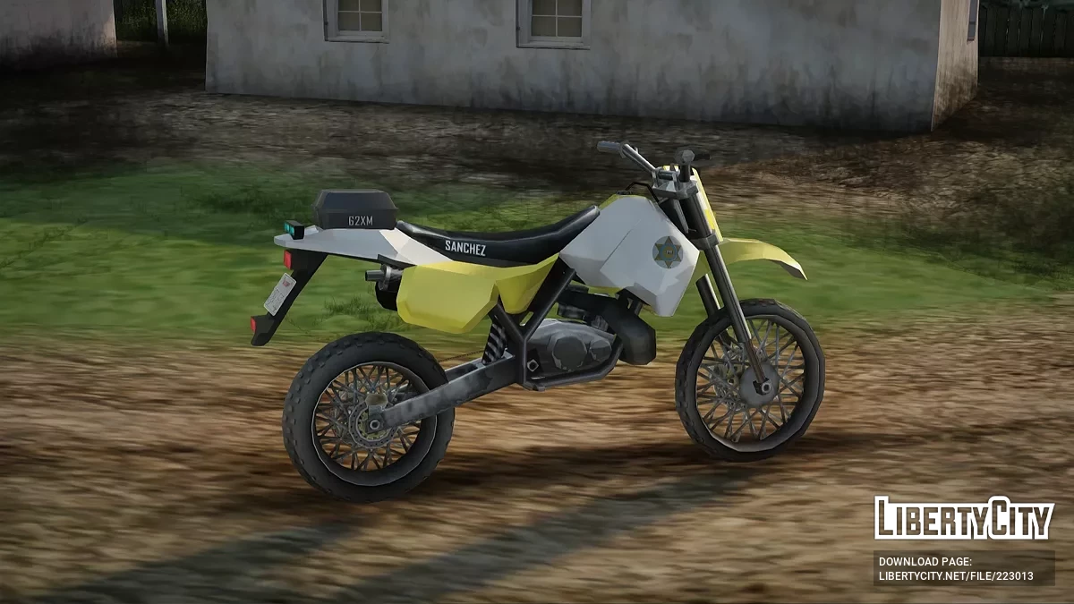 Sanchez Off-Road департаменту шерифа Лос-Анджелеса / GTA San Andreas