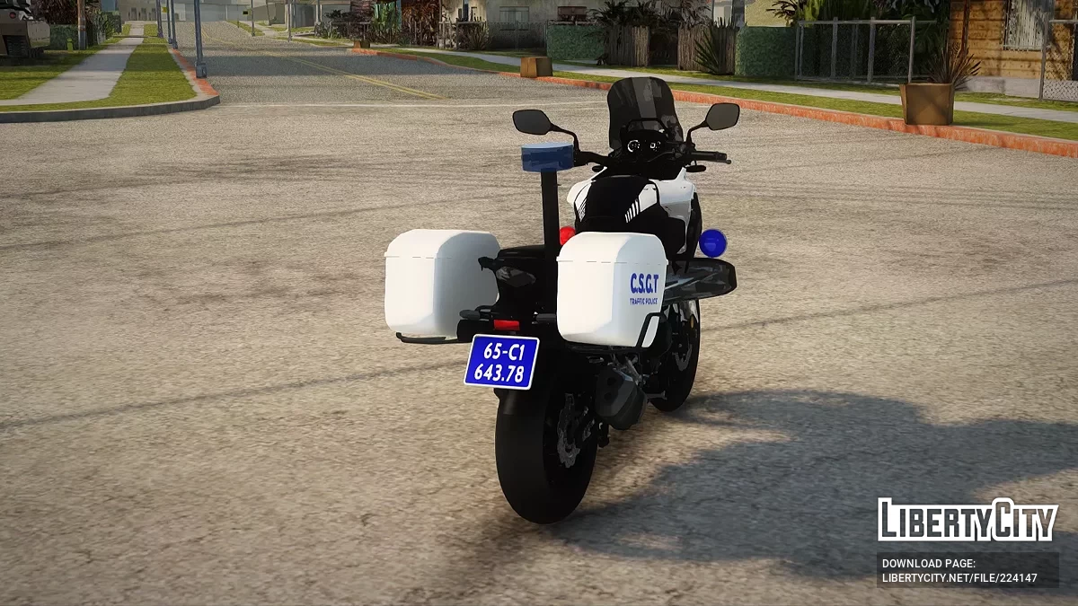 Sepeda Polisi Lalu Lintas Vietnam Ноnda CB500X / GTA San Andreas