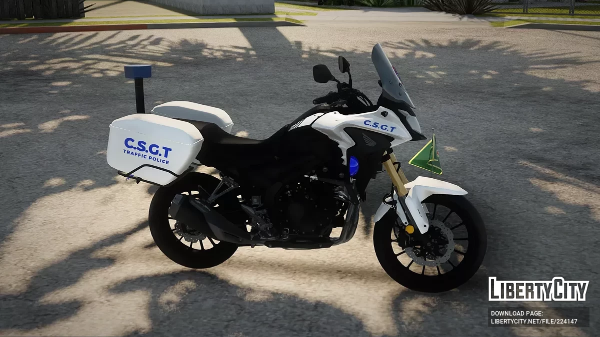 Sepeda Polisi Lalu Lintas Vietnam Ноnda CB500X / GTA San Andreas