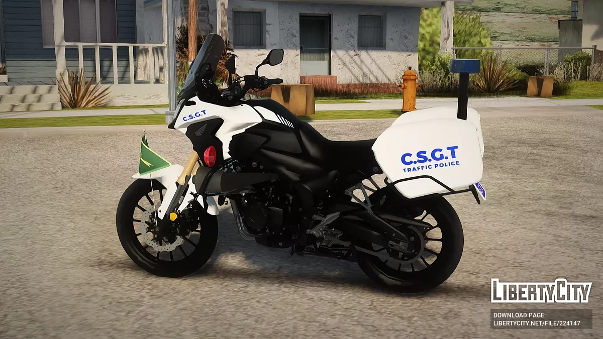 Sepeda Polisi Lalu Lintas Vietnam Ноnda CB500X / GTA San Andreas