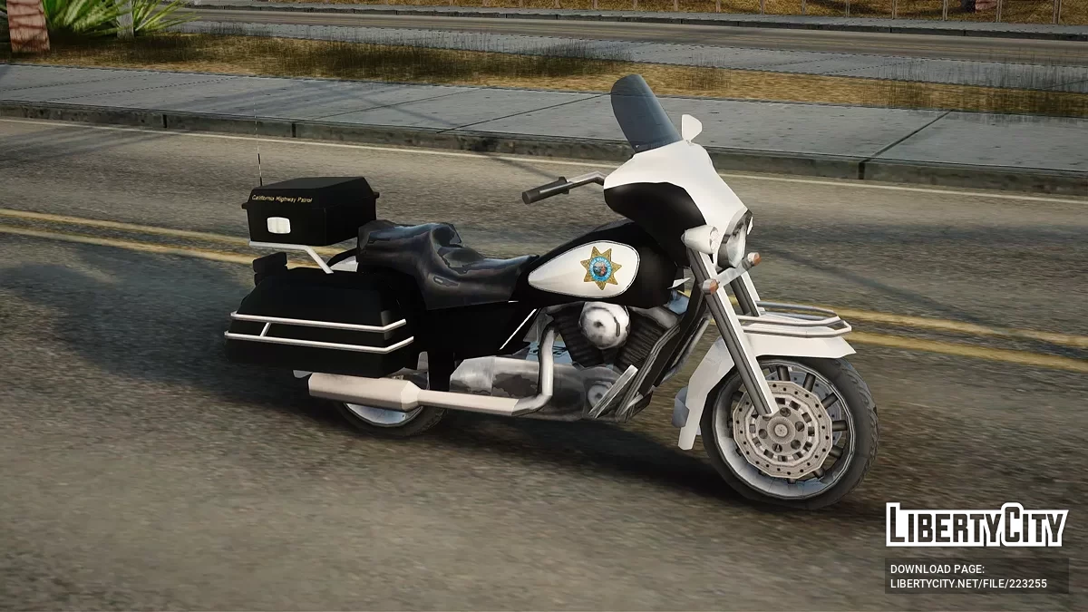 Moto da Polícia CHP / GTA San Andreas