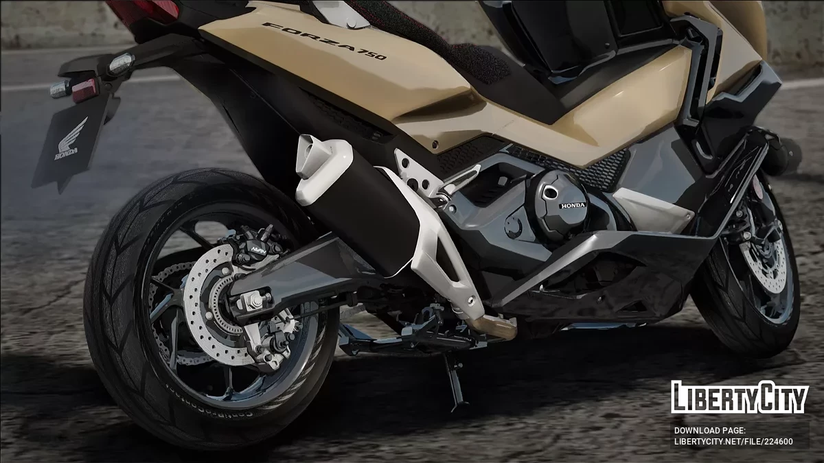2025 Honda Forza 750 / GTA San Andreas
